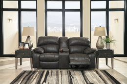 Dunwell PWR REC Loveseat/CON/ADJ HDRST