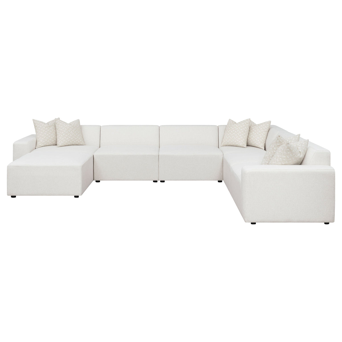 Freddie Upholstered Modular Sectional Sofa Pearl