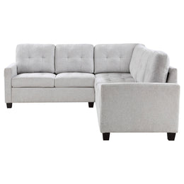 Georgina Upholstered Modular Sectional Sofa Beige