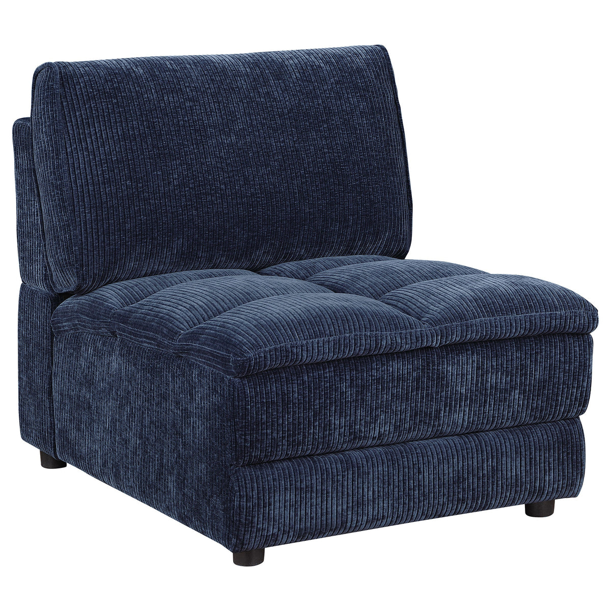 Atlantic Upholstered Modular Sectional Sofa Blue