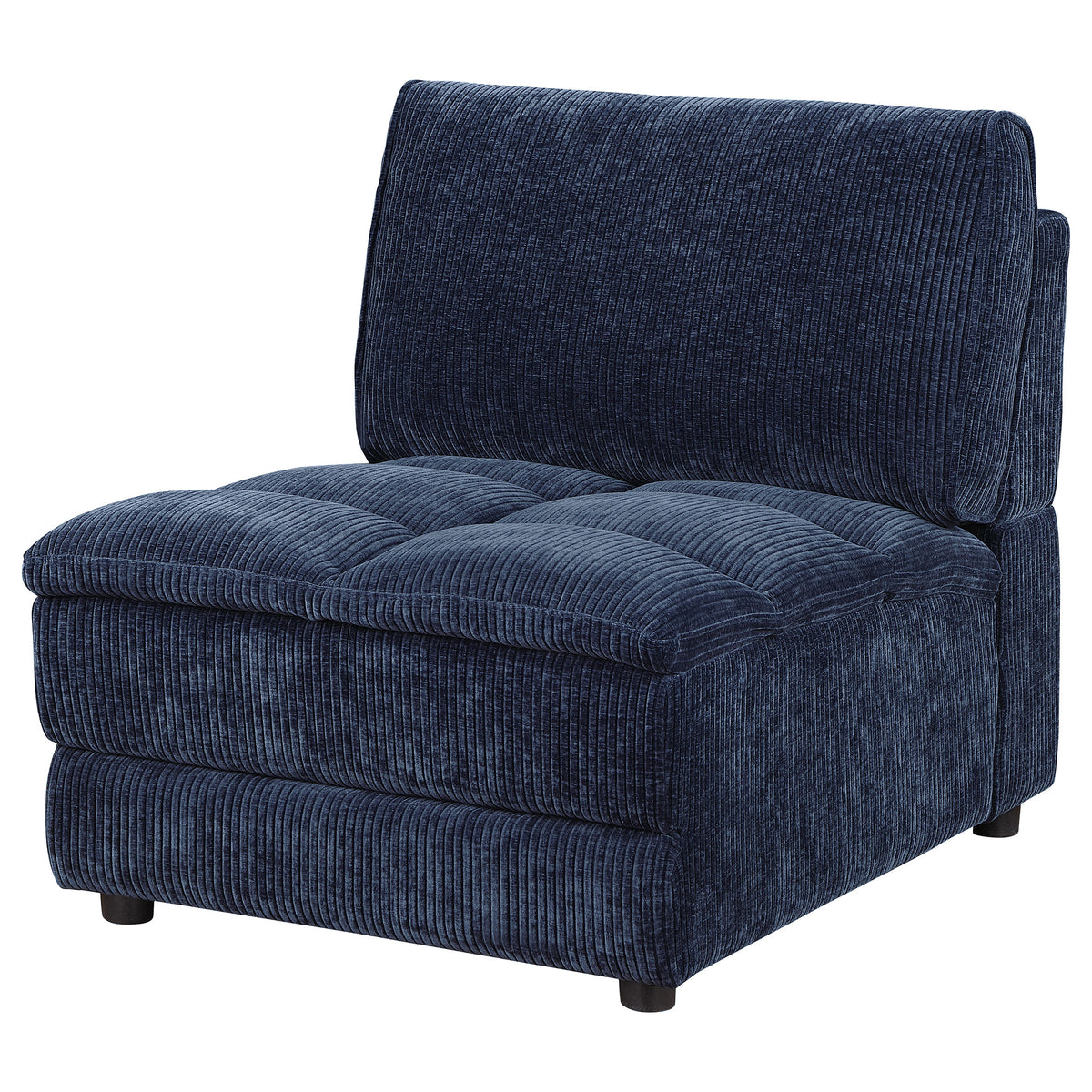 Atlantic 6-piece Upholstered Modular Sectional Sofa Blue