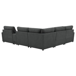 Collins Modular Power Reclining Sectional Dark Grey