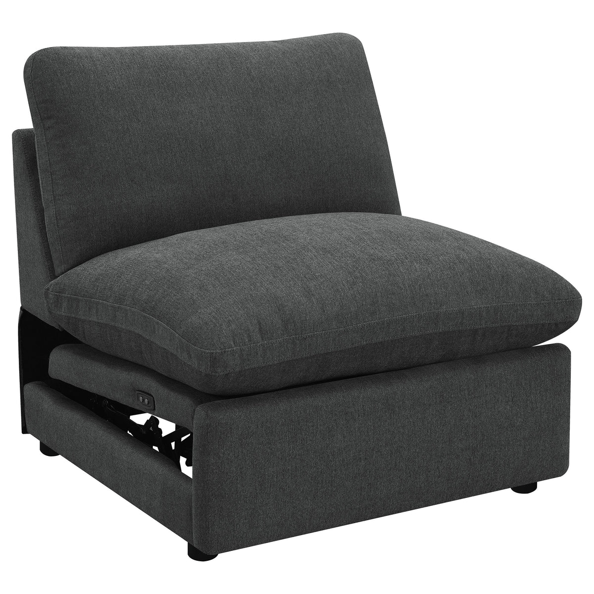Collins Modular Power Reclining Sectional Dark Grey