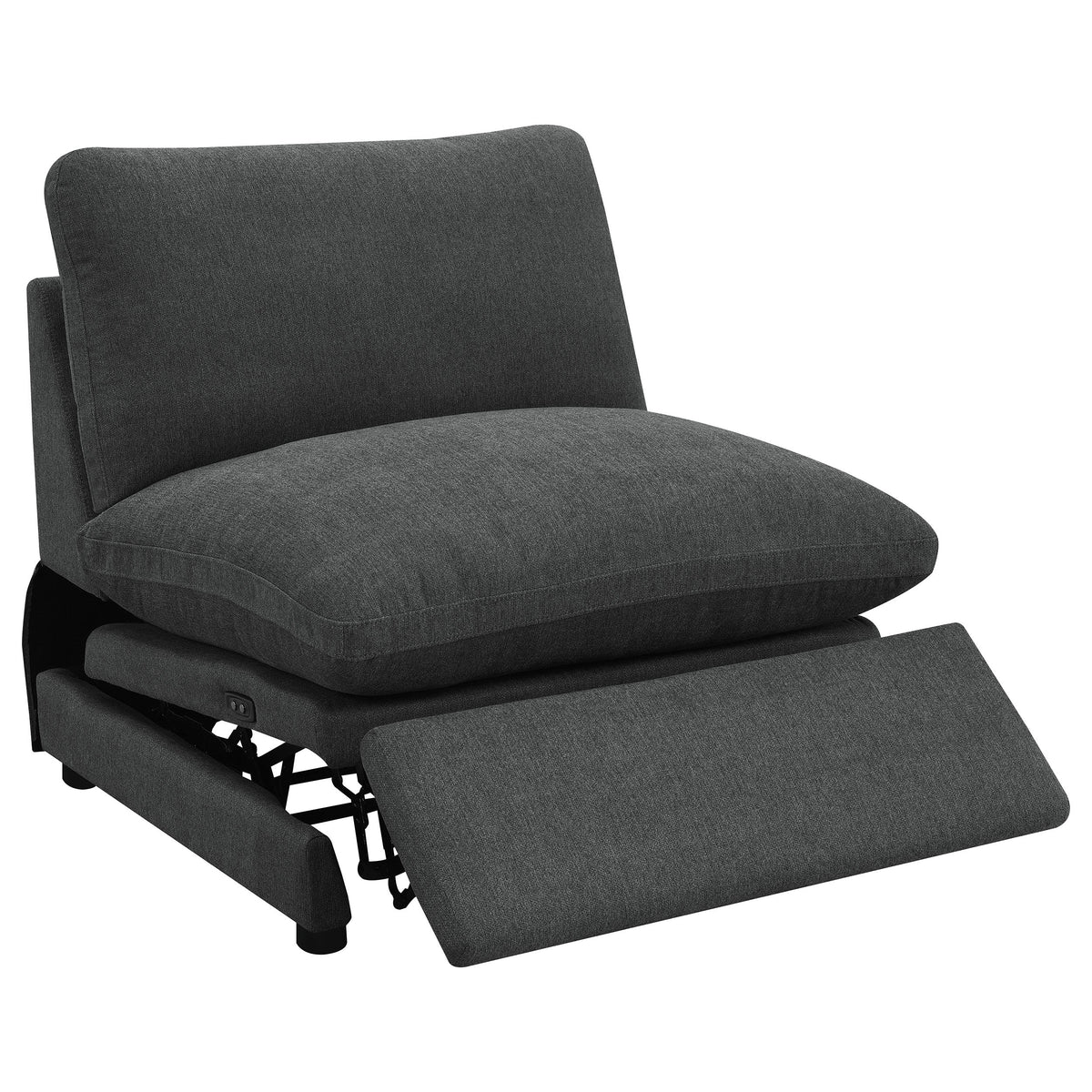 Collins Modular Power Reclining Sectional Dark Grey
