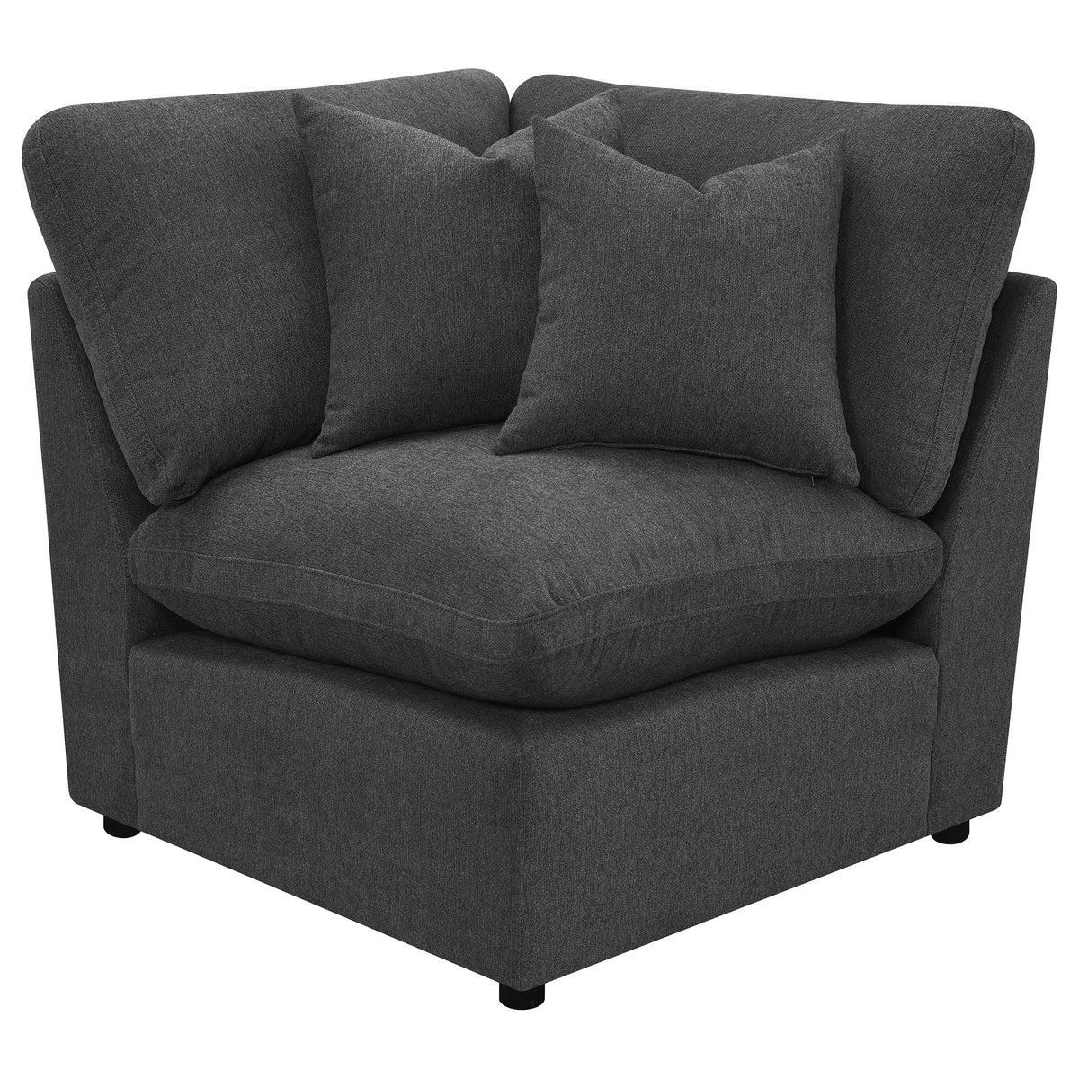 Collins Modular Power Reclining Sectional Dark Grey