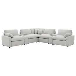Collins Modular Power Reclining Sectional Dark Grey