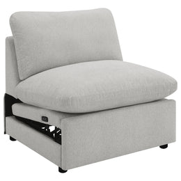 Collins Modular Power Reclining Sectional Dark Grey