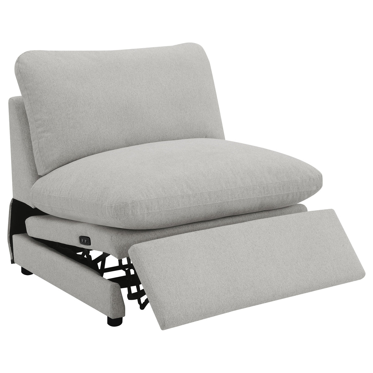 Collins Modular Power Reclining Sectional Dark Grey