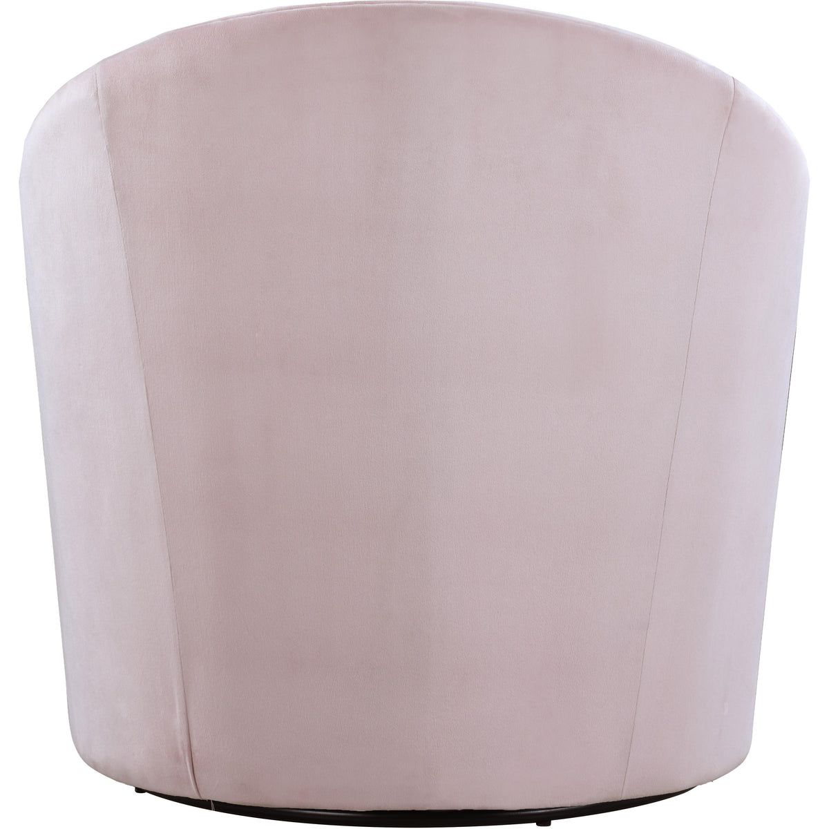 Meridian Alessio Pink Velvet Accent Chair