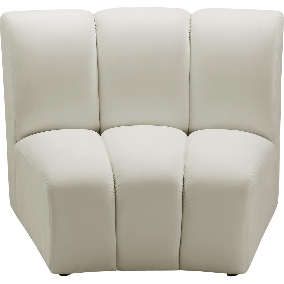 Meridian Infinity Cream Velvet Modular Chair