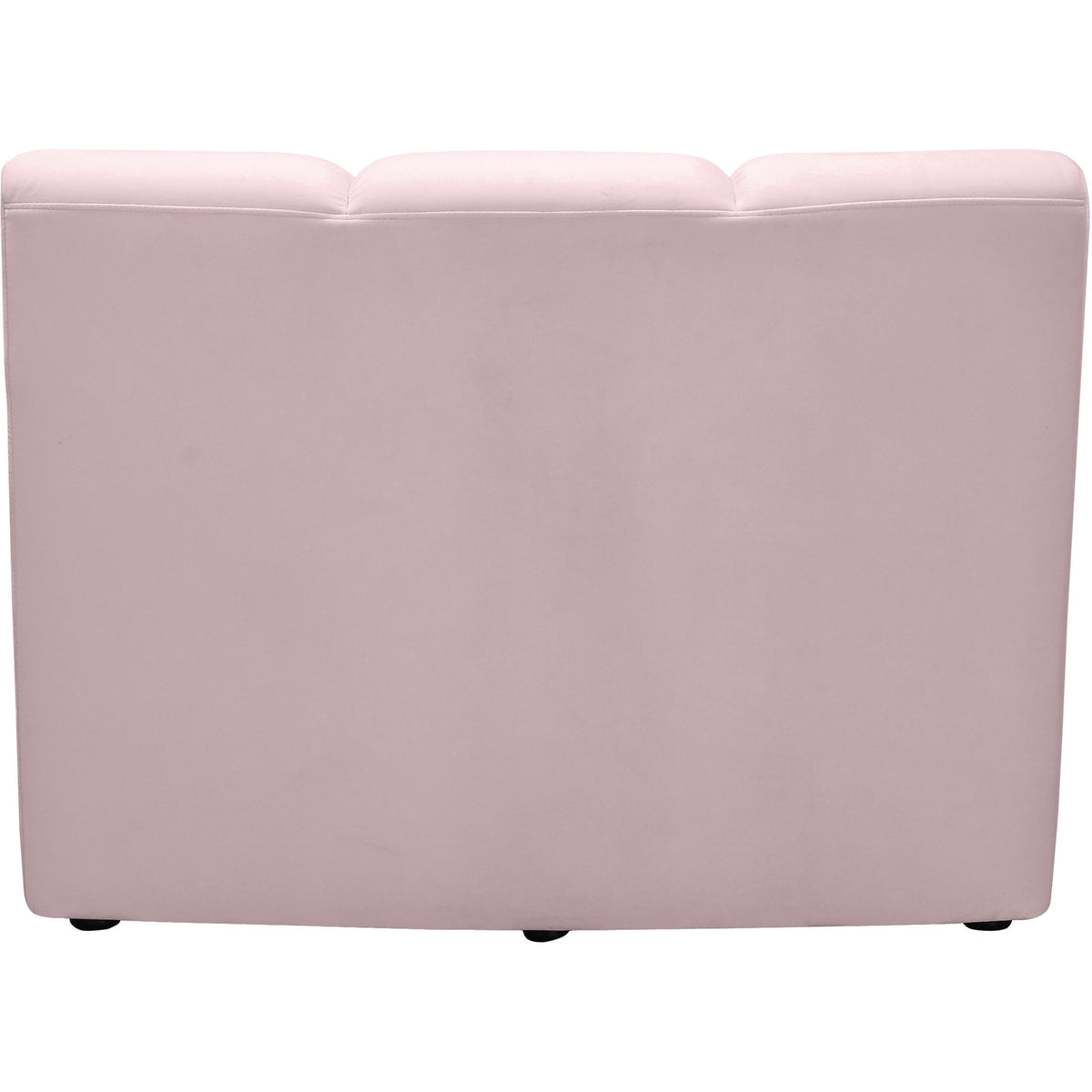 Meridian Infinity Pink Velvet Modular Chair