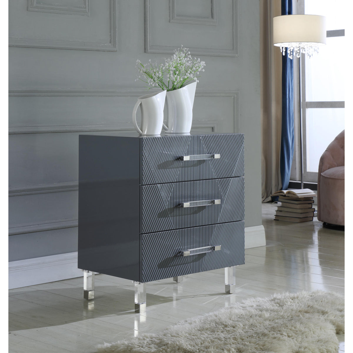Meridian Anastasia Side Table