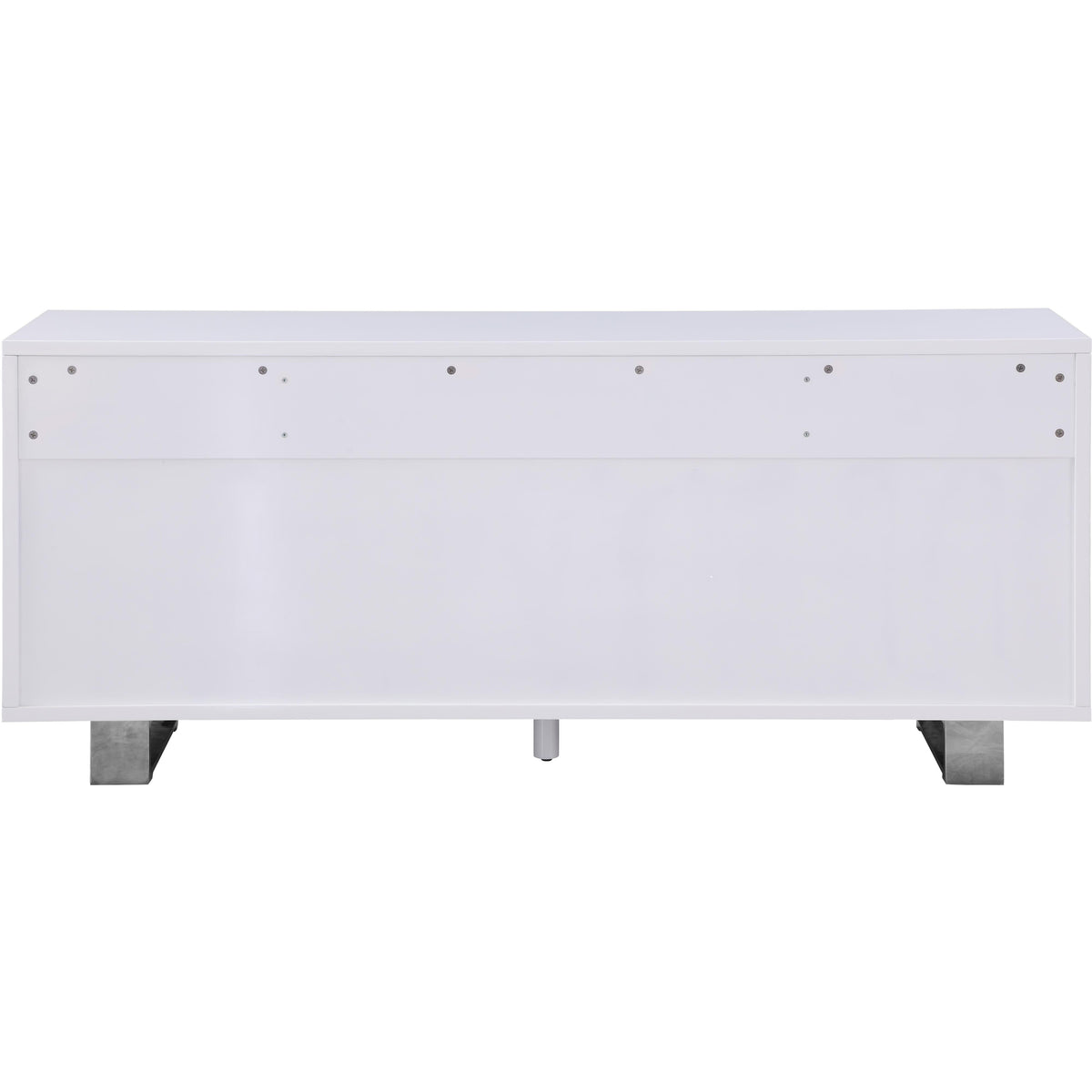 Meridian Excel White Lacquer Sideboard/Buffet
