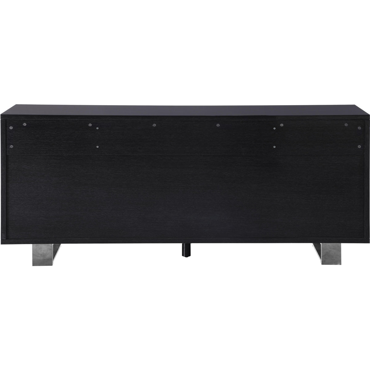 Meridian Excel Grey Oak Veneer Lacquer Sideboard/Buffet