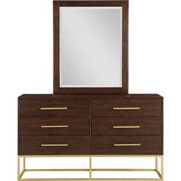 Meridian Maxine Brown Mirror
