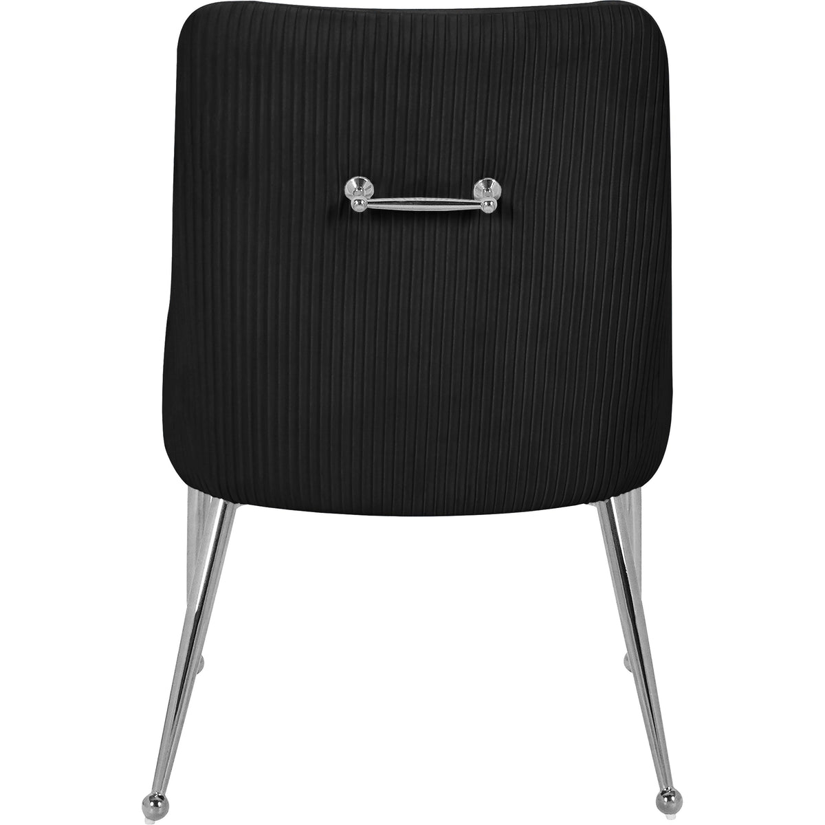 Meridian Ace Black Velvet Dining Chair