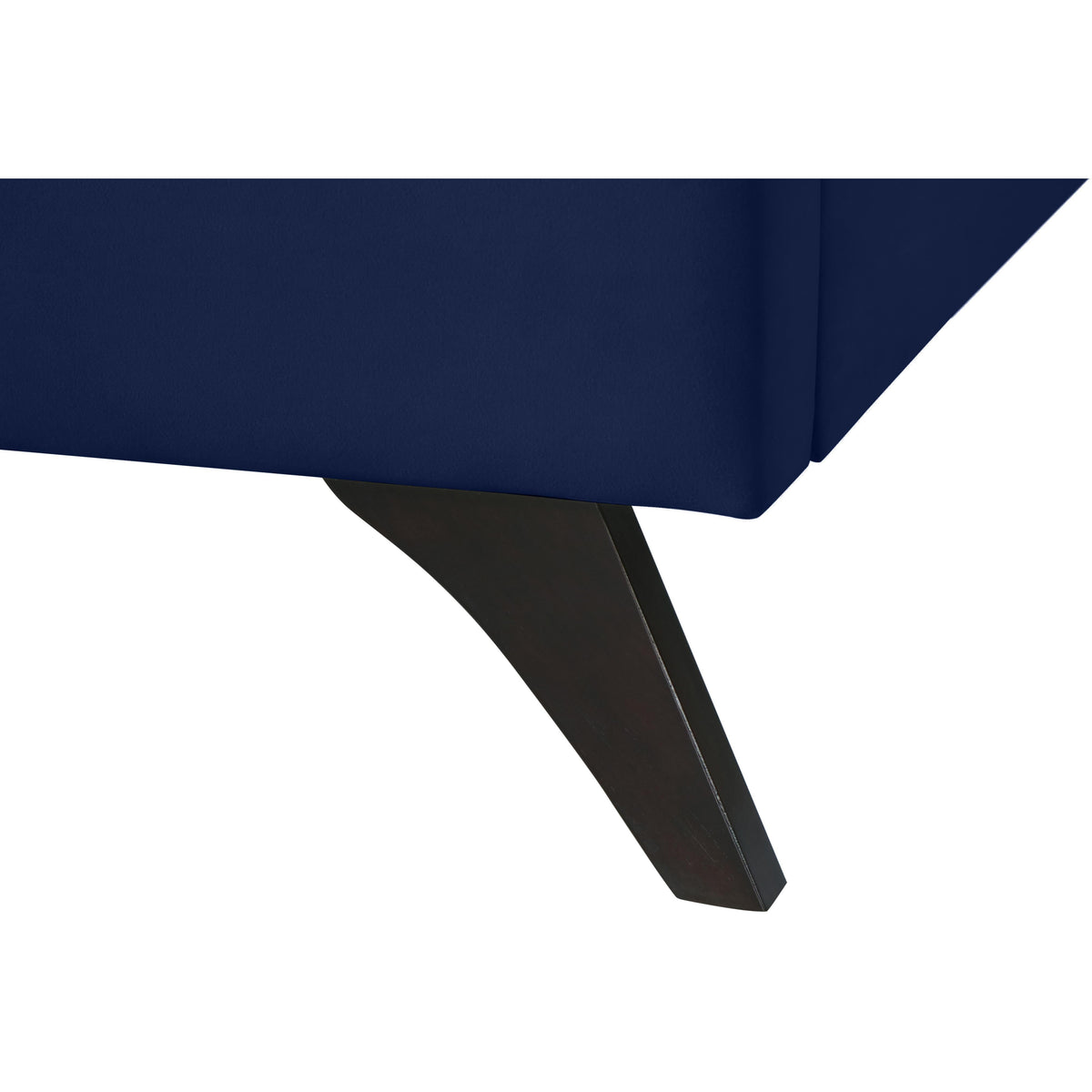 Meridian Elly Navy Velvet King Bed