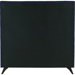 Meridian Elly Navy Velvet King Bed