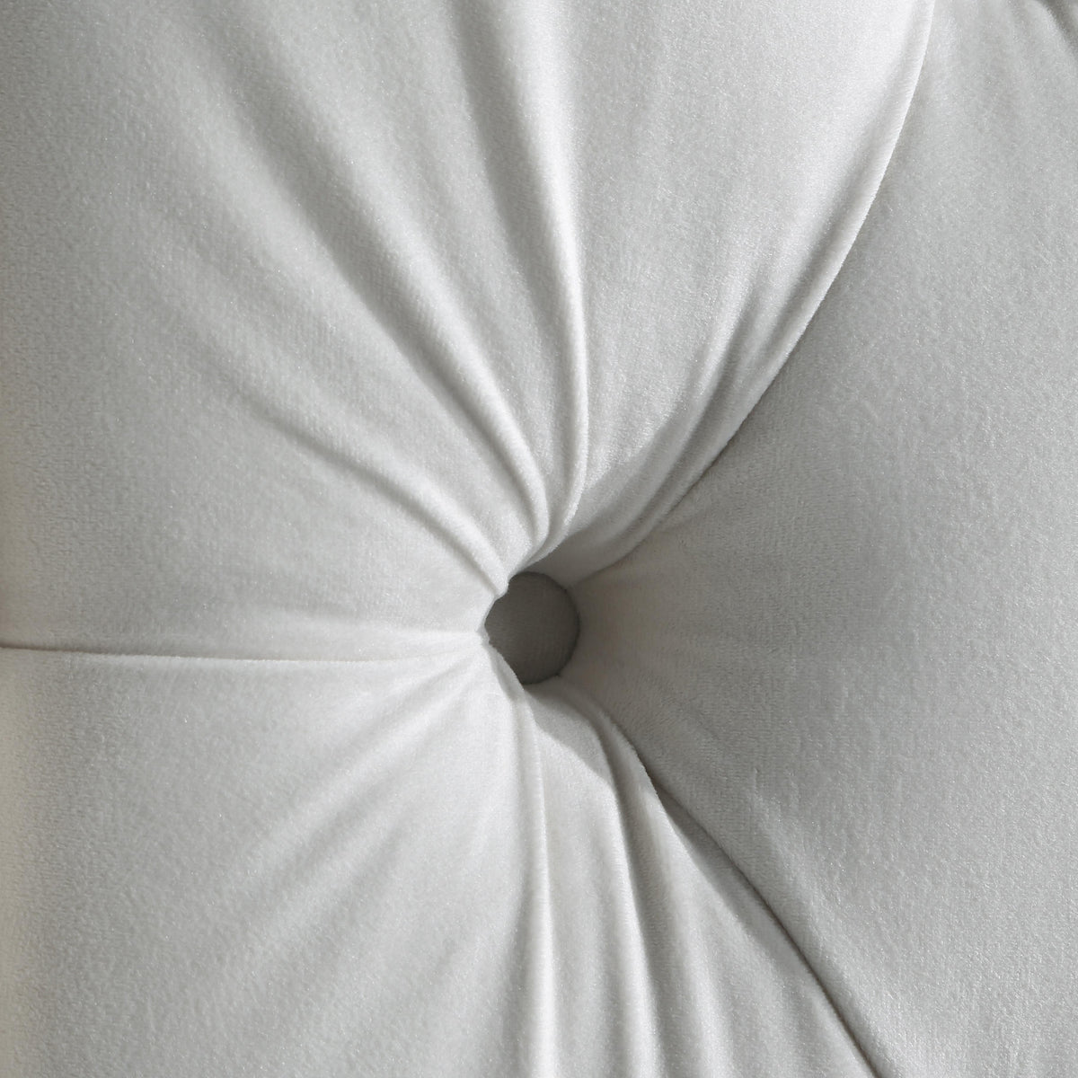 Meridian Fritz Cream Velvet Twin Bed