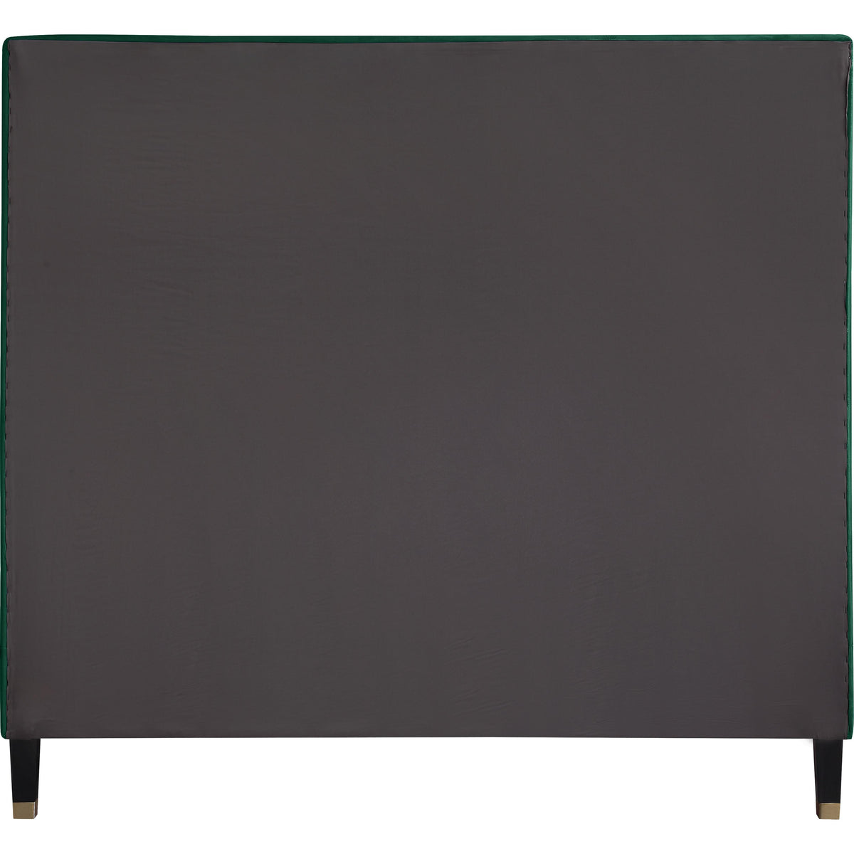 Meridian Harlie Green Velvet Full Bed