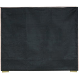 Meridian Nora Pink Velvet Full Bed