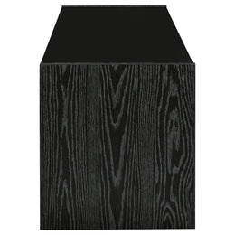 Alton 3-drawer Engineered Wood 62-inch TV Stand Black Oak
