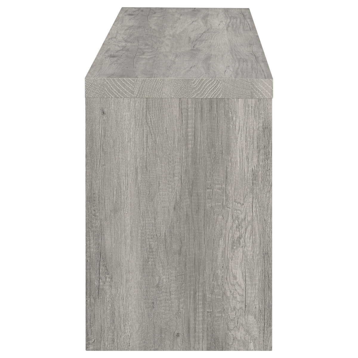 Burke 2-door Engineered Wood TV Stand Grey Driftwood