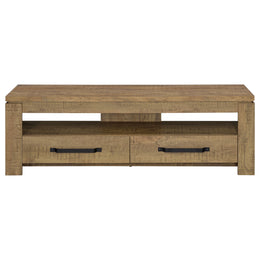 Elkton 2-drawer Engineered Wood 59-inch TV Stand Mango