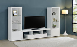 Jude 71-inch TV Entertainment Center White High Gloss