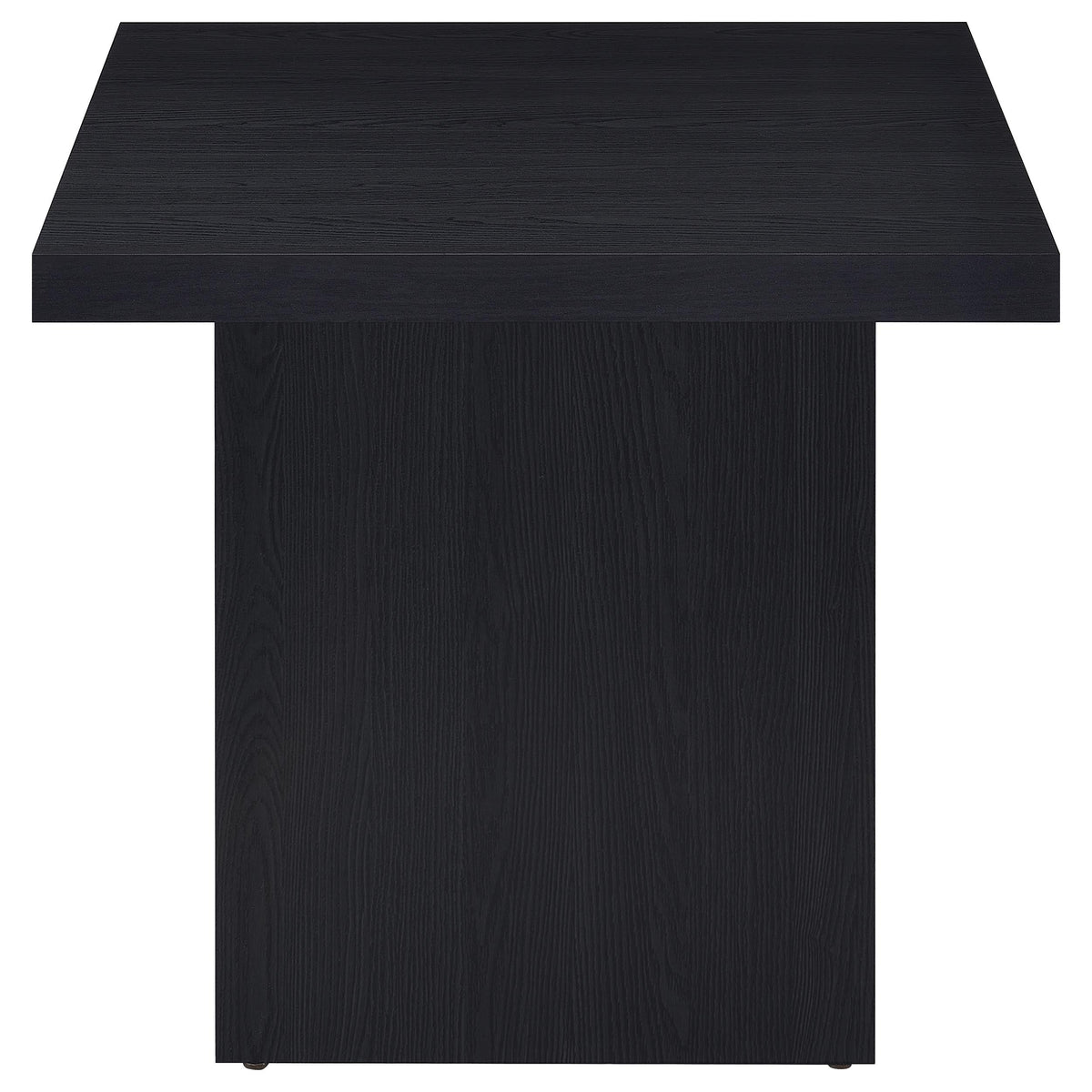 Max Rectangular Coffee and End Table Set Black