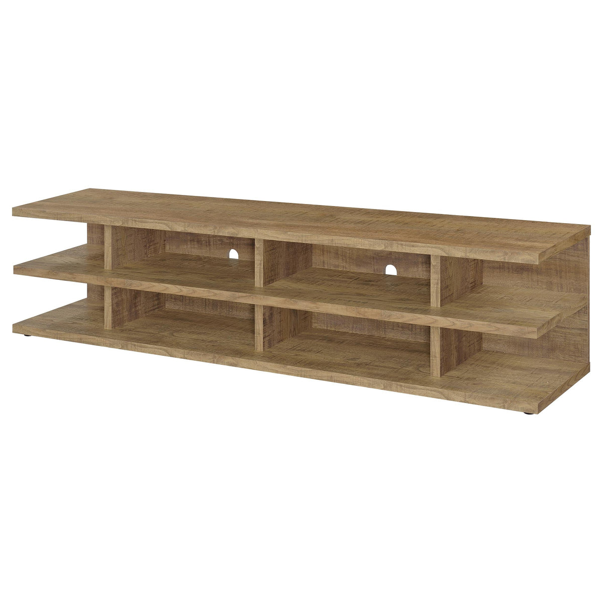 Cartmill 78-inch 2-tier TV Stand Media Console Black