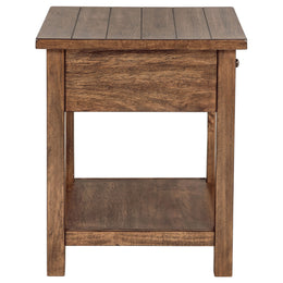 Payne Coffee and 1-drawer End Table Set Brown