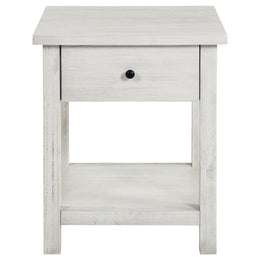 Payne Coffee and 1-drawer End Table Set Brown