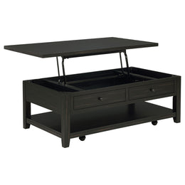 Payne 48-inch Mobile Lift Top Coffee Table Distressed