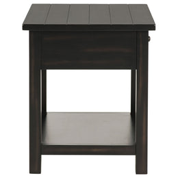 Payne Coffee and 1-drawer End Table Set Brown