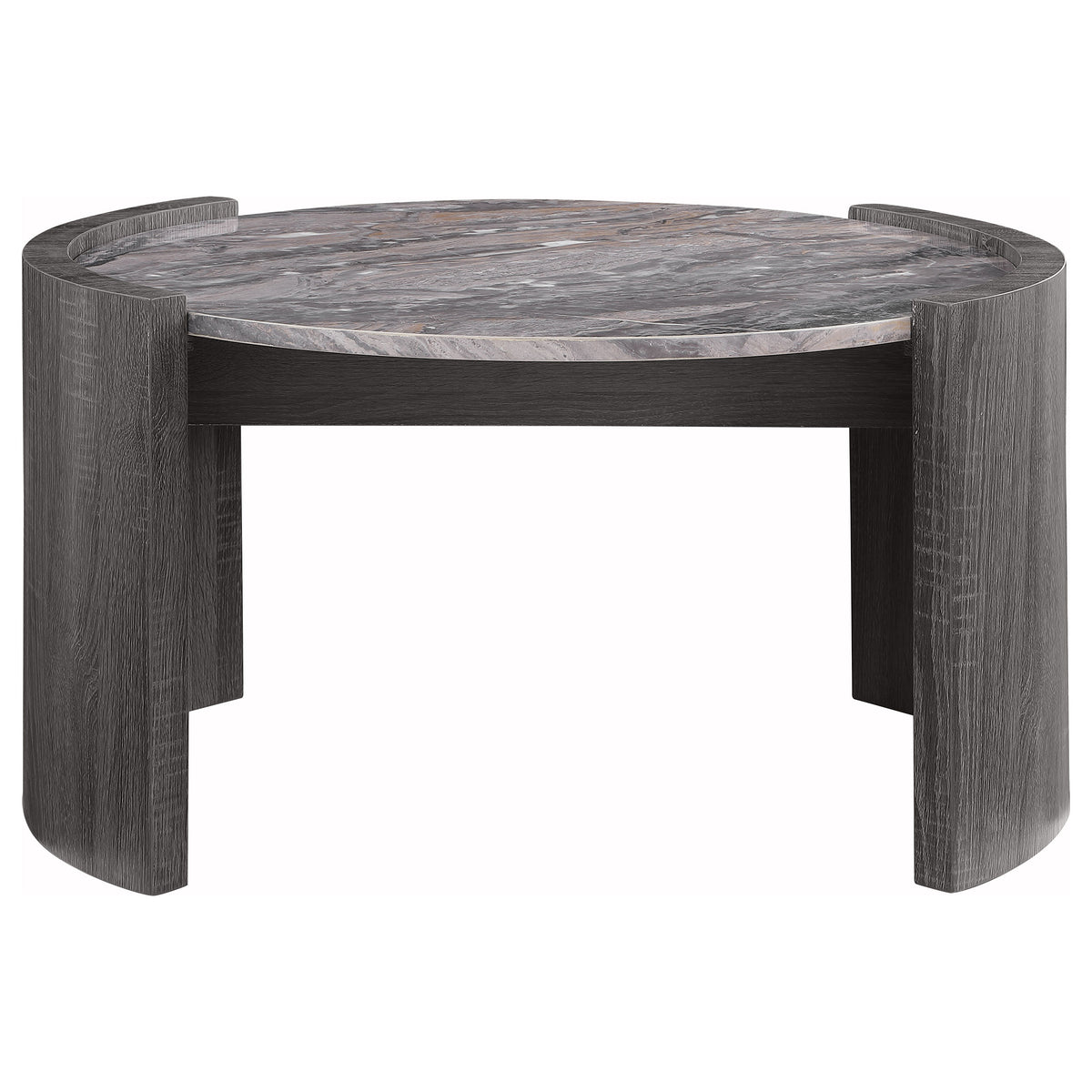 Gladstone 2-piece Coffee and End Table Set Distressed Grey