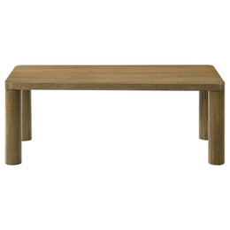 Castlewood Engineered Wood Cocktail Coffee Table Brown Oak