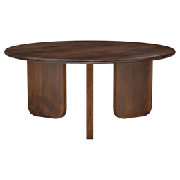 Dale Solid Wood Coffee and End Table Set Brown