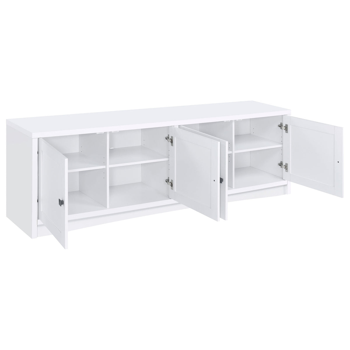 Laughlin Entertainment Center TV Stand Dark Pine