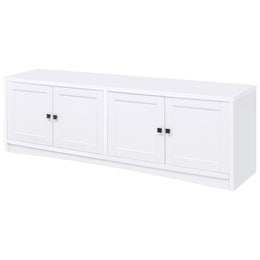 Laughlin Entertainment Center TV Stand Dark Pine