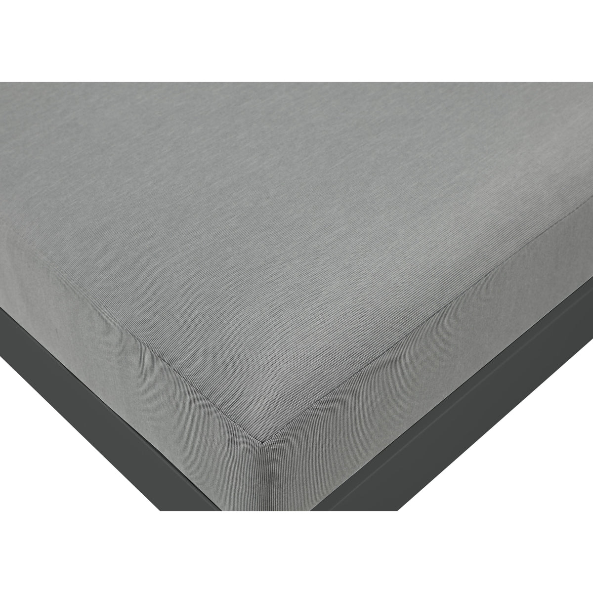 Meridian Nizuc Grey Water Resistant Fabric Outdoor Patio Modular Sectional
