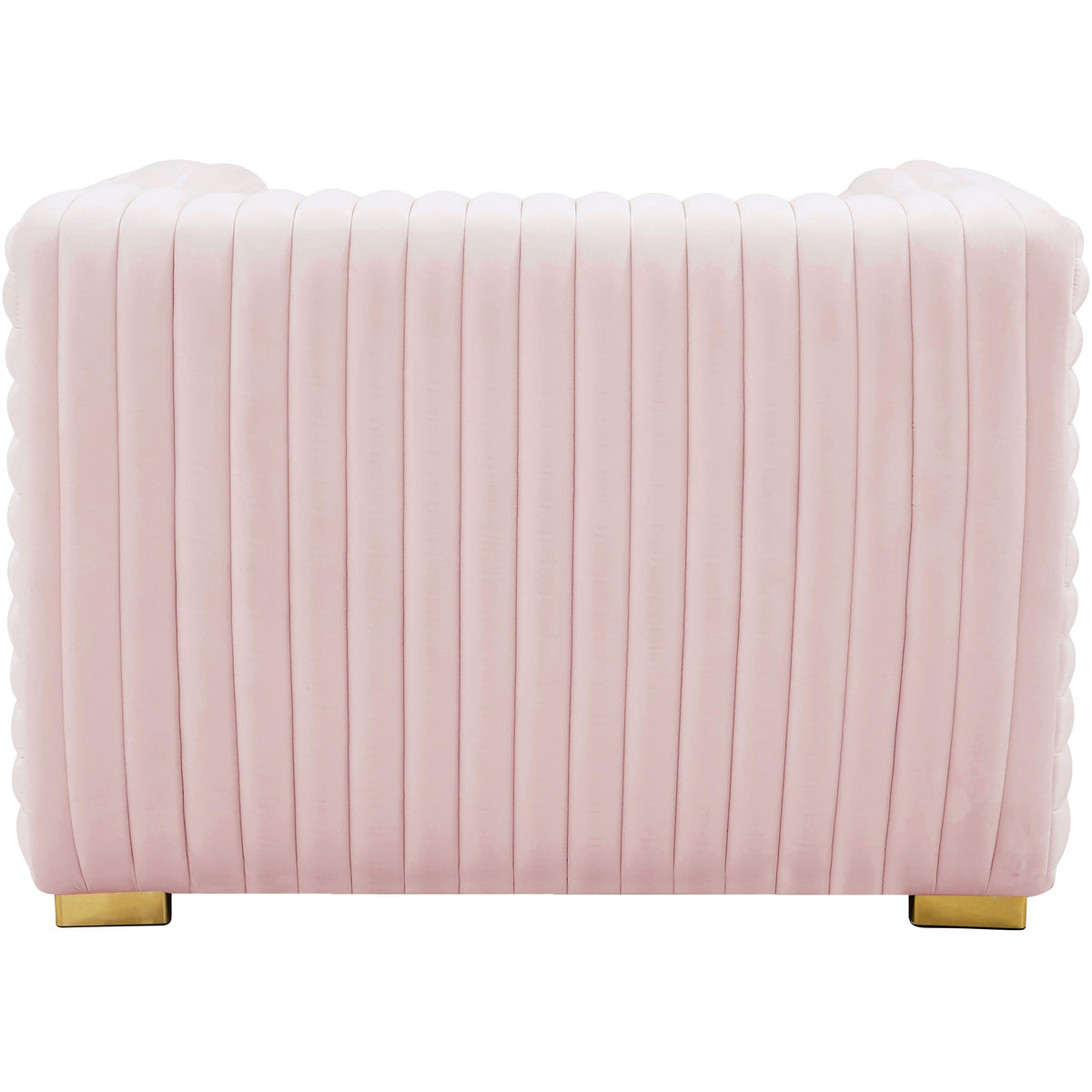 Meridian Ravish Pink Velvet Chair
