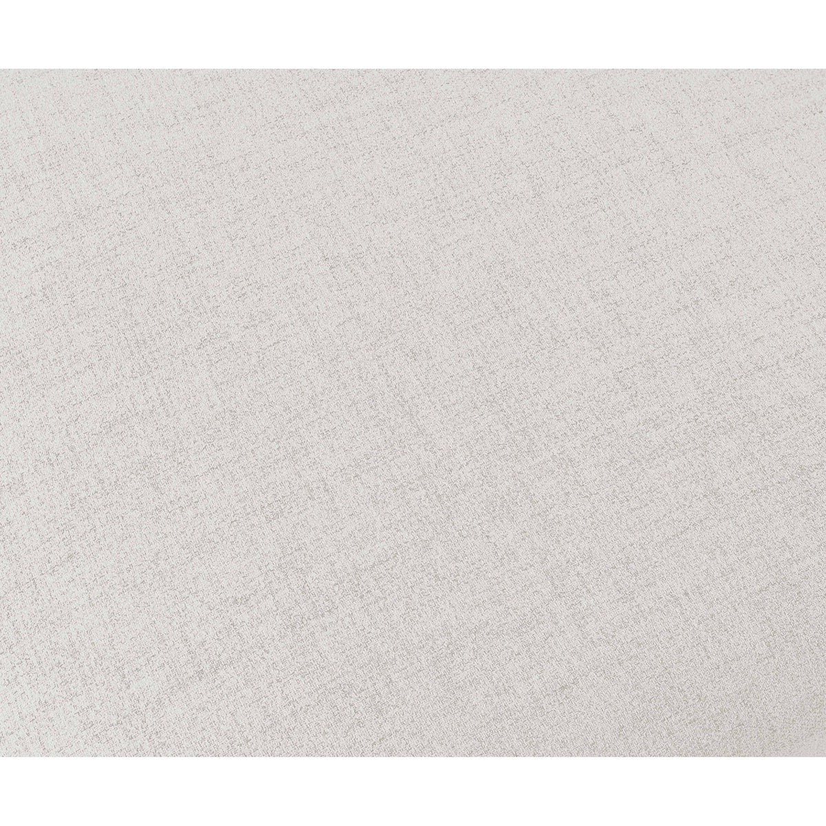 Meridian Miramar Cream Durable Linen Textured Ottoman