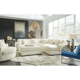 Swipe Furniture Exclusive Design Lindyn Fabric Ottoman 2110408