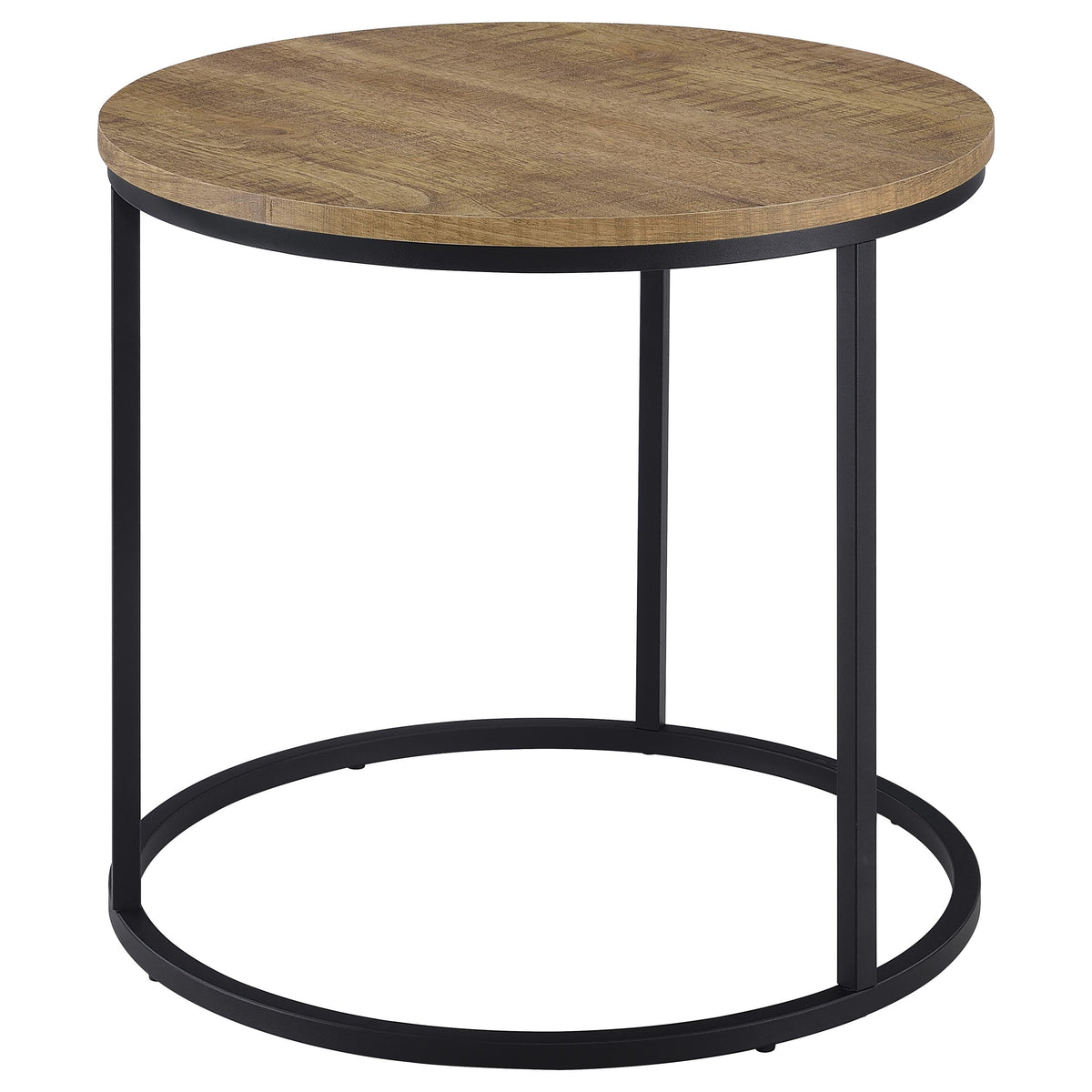 Lainey Round Occasional Side End Table Mango