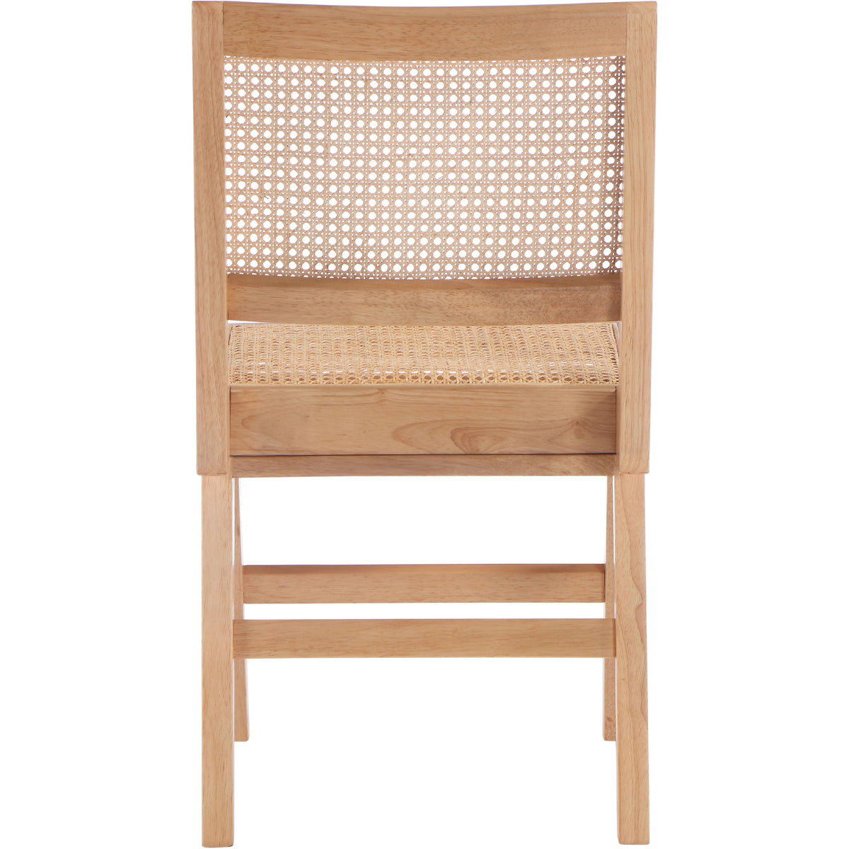 Meridian Preston Natural Wood Dining Side Chair