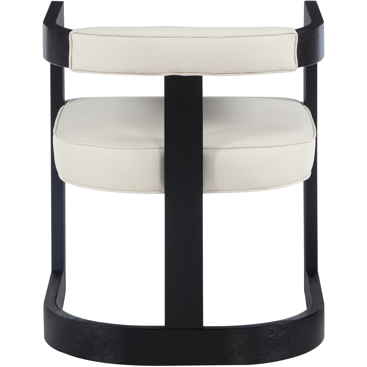 Meridian Manchester Cream Vegan Leather Dining Chair