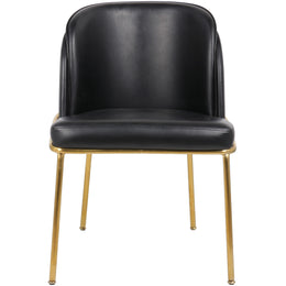Meridian Jagger Black Vegan Leather Dining Chair