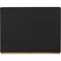 Meridian Monaco Black Boucle Fabric King Bed
