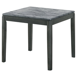 Mozzi Coffee and End Table Set Grey Faux Marble